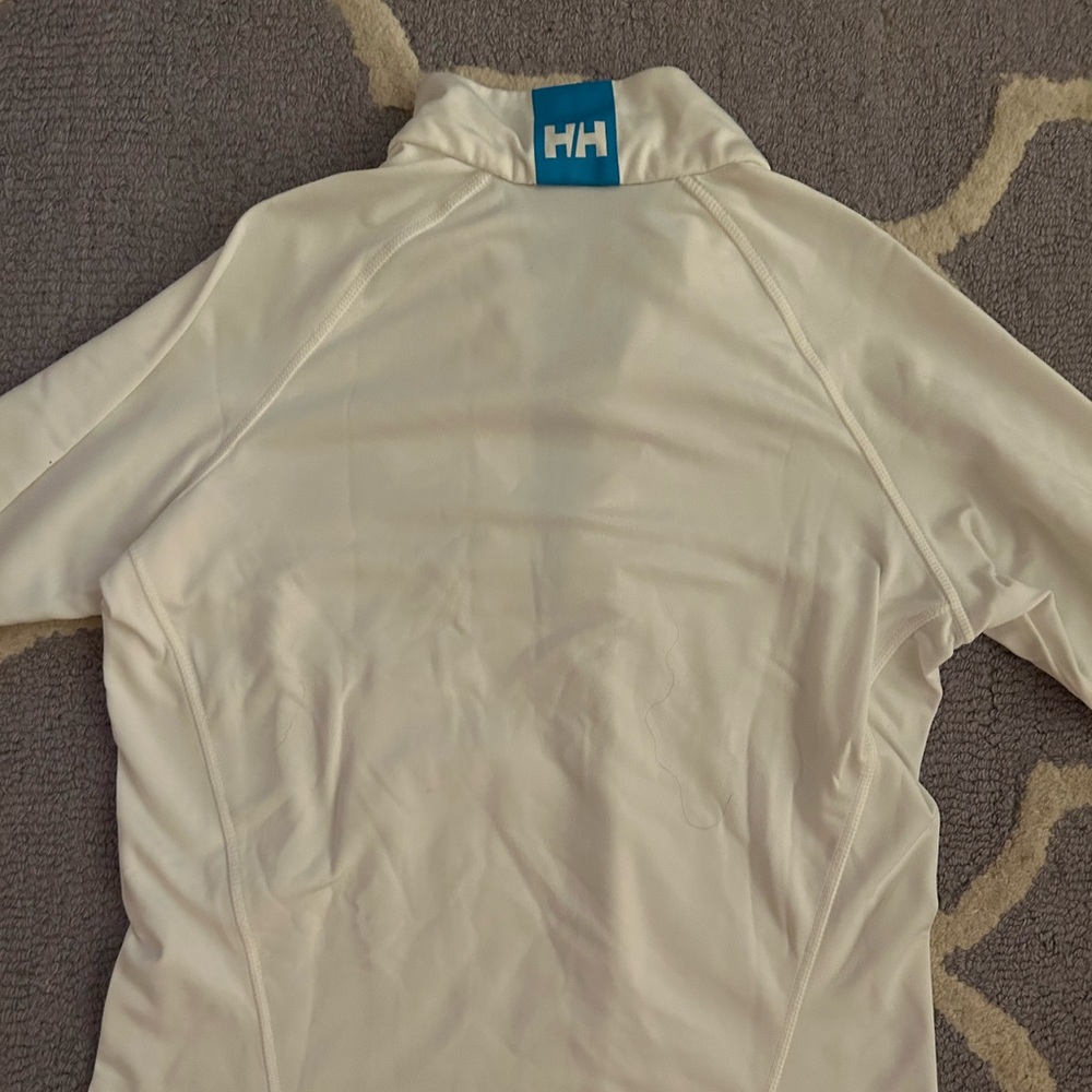 White Quarter Zip Helly Hansen Pullover - image 3